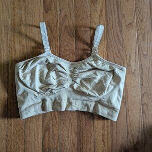 Kindred Bravely Sublime Hands-Free Nursing & Pumping Bra - X-Large (Nude/Tan)